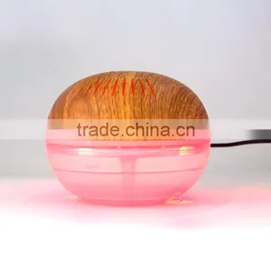 KM-02L Colorful LED Lights Wood Surface USB Air Purifier thumbnail-4