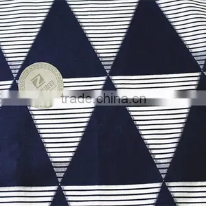Triangle Jacquard Organza Fabric Geometric Figure Jacquard Fabric With Cotton thumbnail-1