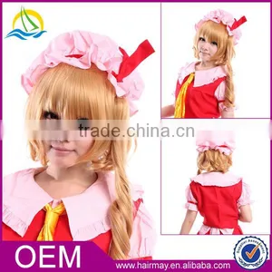 New Product High Quality Wig in Stock Touhouproject Flandre Scarlet Wholesale Wig Anime thumbnail-1