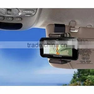 Portable Car Sun Visor Holder Mount Stand / Car Visor Board Gps Holder / Mount Universal Car Holder thumbnail-3