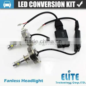 Fanless Led Driving Lights Headlight With CE Certification for ETC-G2-H3W-2400LM thumbnail-5