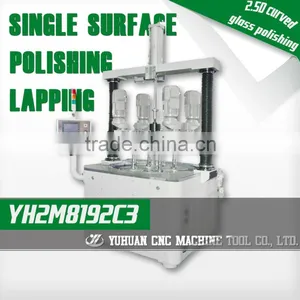 YH2M8192C3 Single Surface Polishing/Lapping Machine for Curved Surface Glass thumbnail-1