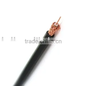 RG58 50 Ohms Coaxial Cable With PVC Outer Jacket, Used Low-power Signal and RF Connections thumbnail-1