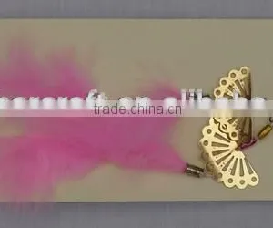 The Latest Elegent Lady Feather Eardrop thumbnail-1