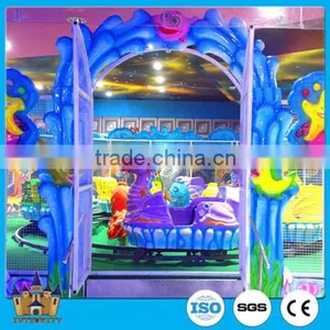 Playground Outdoor and Indoors Kids Amusement Rides Happy Spray Ball Car thumbnail-1