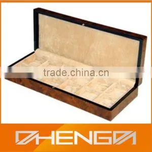 High Quality Customized Made-in-china Elegant Wooden Cufflink Box (ZDS-SE025) thumbnail-1