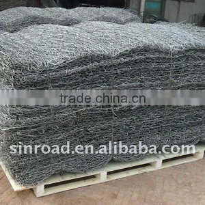 Galvanized Hexagonal Mesh Netting Gabion Box thumbnail-1