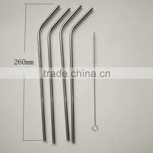 Cleaning Brush Straws Set Retail Packing 4+1 Kit Fits 304 Stainless Steel Straw Metal Drinking Straw thumbnail-4