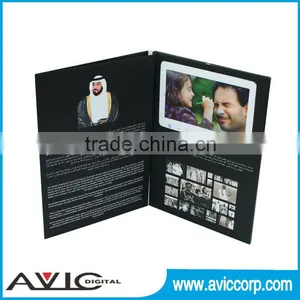 7 Inch Video Brochure Module/LCD Video Greeting Card Module thumbnail-5