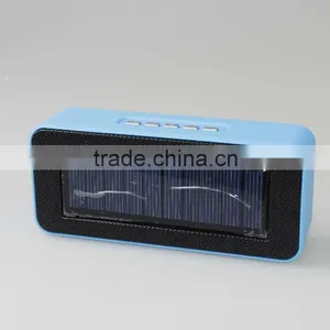 Solar Power Bluetooth Speaker With FM and USB thumbnail-1