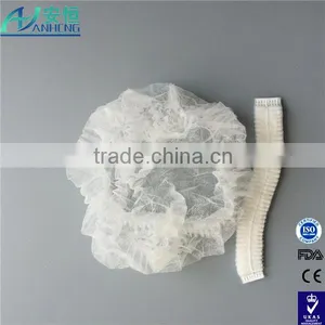 Medical Supplies Non-woven Pleated Surgical Cap Single / Double Elastic thumbnail-2