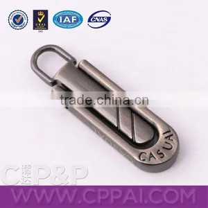 Latest Special Design Garment Zipper Puller With Three Moveable Parts thumbnail-1