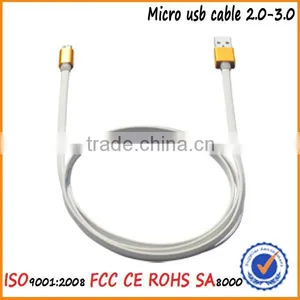 Aluminum Foil Shiled OD4.0 Custom Logo High Speed 2.0 Micro Usb Cable thumbnail-5