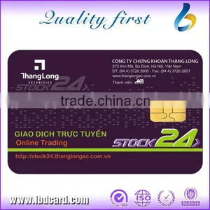 CR80 ISO 7816 AT24C02 PVC Smart Cards thumbnail-2