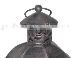 Small Camping Wooden Lantern Garden Decoration thumbnail-3