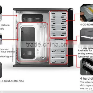 Latest Technology Desktop Super ATX Computer Case,chassis Case With Large Inner Space thumbnail-5