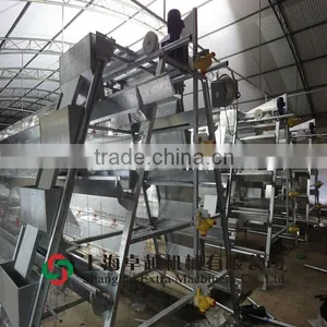 Automatic A Type Poultry Cage With 4 Tiers thumbnail-1