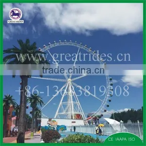 Giant Wheel Manufacturer 89m Ferris Wheel for Sale thumbnail-2