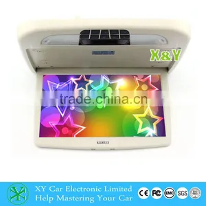 18.5 Inch Car Roof DVD Monitor,18.5 Inch Roof Flip Down USB SD MP5 FM HDMI Car Monitor Dvd Player XY-186DVD thumbnail-6