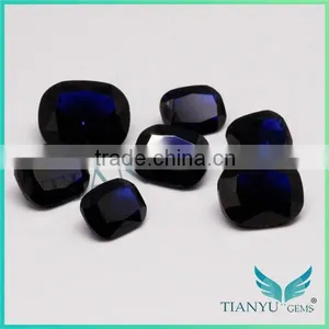 114# Dark Aquamarine Synthetic Spinel Gemstone Market Prices thumbnail-3