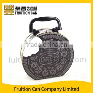 Round Lunch Box Keepsake Metal Tin thumbnail-1