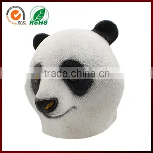 Hot Sale Masquerade Magical Full Head Adult Size Animal Panda Latex Mask thumbnail-1