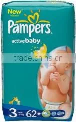 PAMPERS 62PCS Midi Diapers thumbnail-1