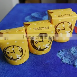 Disposable Take Away Packaging Box , Paper Noodle Box, Recycled Noodle Boxes thumbnail-6
