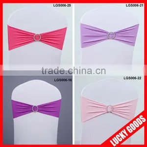 Fashion Blue Elastic Spandex Chair Bands Wholesale thumbnail-6