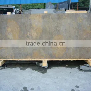 Natural Black / Rusty / Yellow Slate Stone /slate Slabs for Sale thumbnail-3