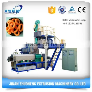 Good Quality Puffed Corn Ring Snack Food Making Production Machine thumbnail-1