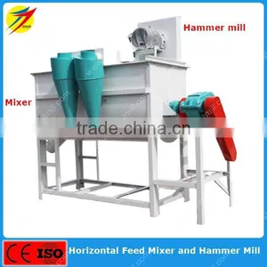 1 T/batch Industry Use Animal Feed Crusher and Mixer Price thumbnail-1