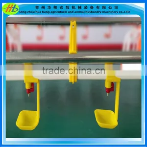 Factory Price Poultry Automatic Nipple Watering System for Broiler Layer Hen Cage thumbnail-3