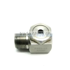 SS316 AA SERIES STAINLESS STEEL CORNER NOZZLE thumbnail-1