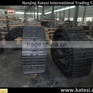 Mini Excavator Undercarriage Part Rubber Track Steel Track Shoe Assy thumbnail-1