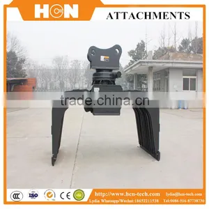 HCN Brand HN14 Excavator Rotating Log Grab thumbnail-6