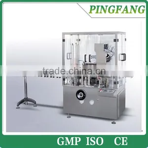 Model DZ-120B Automatic Cartoning Machine, , Small Carton Box Packing Machine thumbnail-1