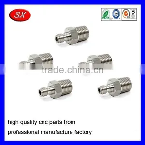 Custom Stainless Steel Male Fittings STB Parts CNC Lathe CNC Turning Parts thumbnail-1