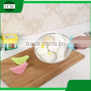 Kitchen Non-stick Cartoon Bird Silicone Bbq Baking Grill Heat Resistant Oven Finger Clip Glove Gloves thumbnail-2