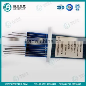 Tungsten Electrode/wt20 Tungsten Electrodes/tungsten Carbide Electrode thumbnail-4