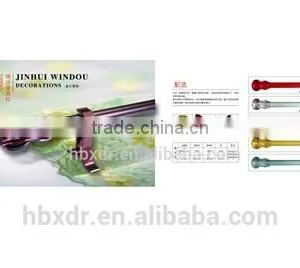All Kinds of Colors Aluminum Anodized Profile Curtain Rod With End Cap thumbnail-4
