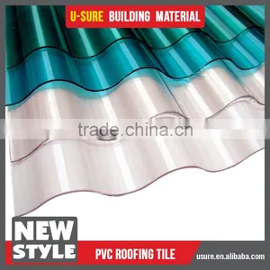 Type Of Clear Corrugated Plastic Roofing Sheets Polycarbonate thumbnail-3