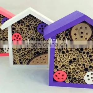 New Fashion FSC Wooden Garden Hanging Bee Insect Hotel House Cage thumbnail-6