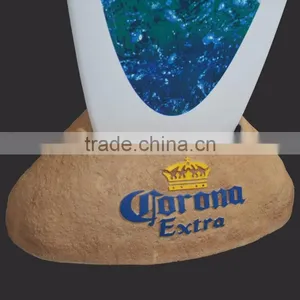 Fiberglass Not Working Surfboard Just for Store Display Decoration thumbnail-2