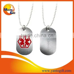 Custom Logo Die Cut Engrave Dog Tag thumbnail-3