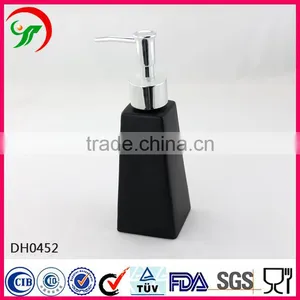 Factory Custom Design Ceramic Shampoo Liquid Bottle With Pump Sprayer thumbnail-2