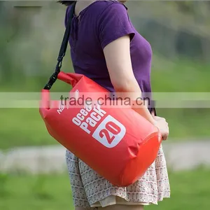 500D Ocean Pack Waterproof Dry Bag With Shoulder Straps Outdoor Camping/Hiking/Swimming Waterproof Ocean Pack For Sale thumbnail-3