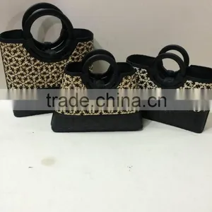 High Quality Best Selling Bamboo Handbag With Clothing From Vietnam thumbnail-1