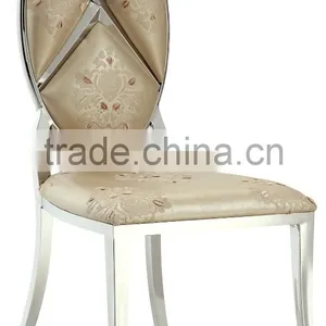 2016 Luxury Stainless Steel Dinning Chair for Whole Sale A068G thumbnail-1