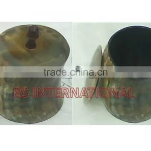 Natural Horn Mug With Cap thumbnail-1